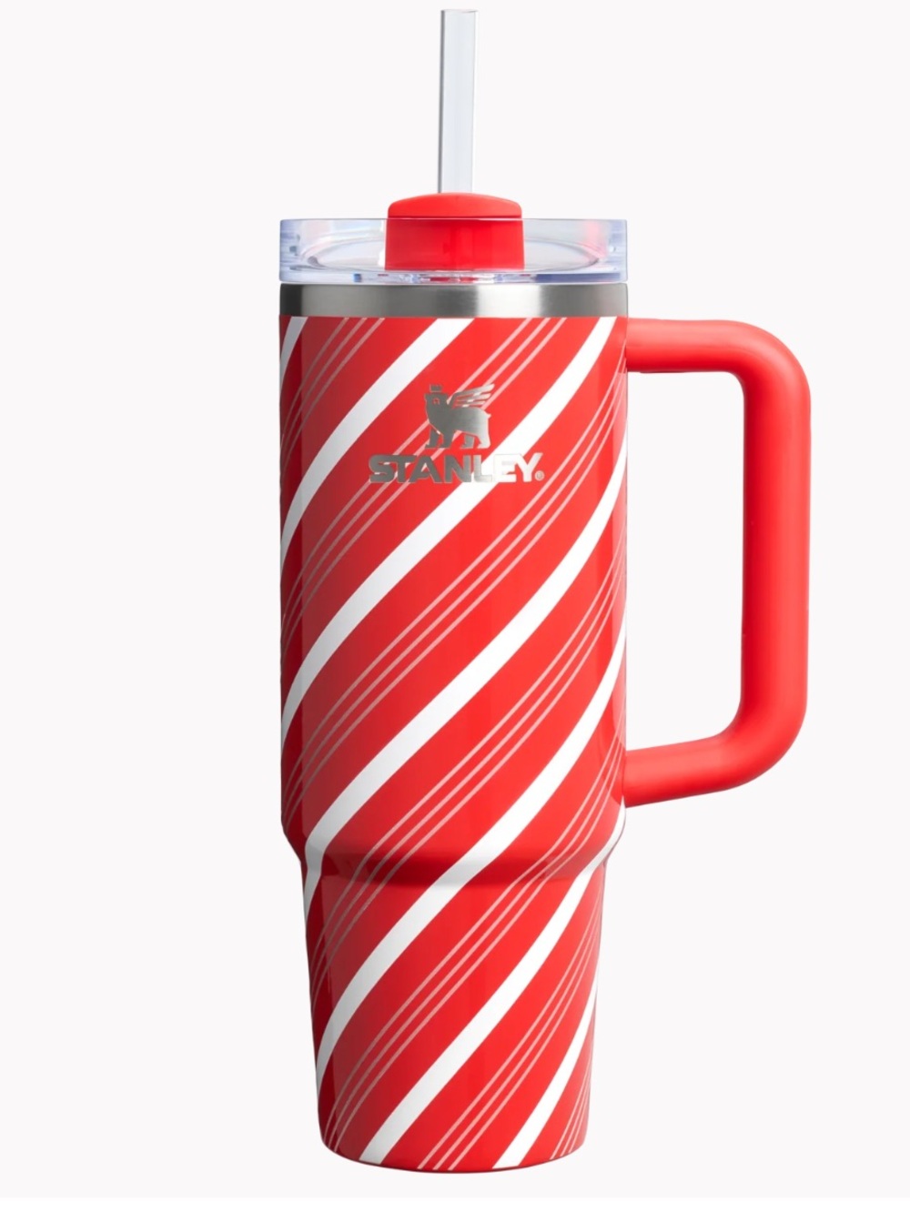 NWT Stanley The Quencher H2.0 Flowstate Tumbler | 30 OZ - Candy Cane Twist
